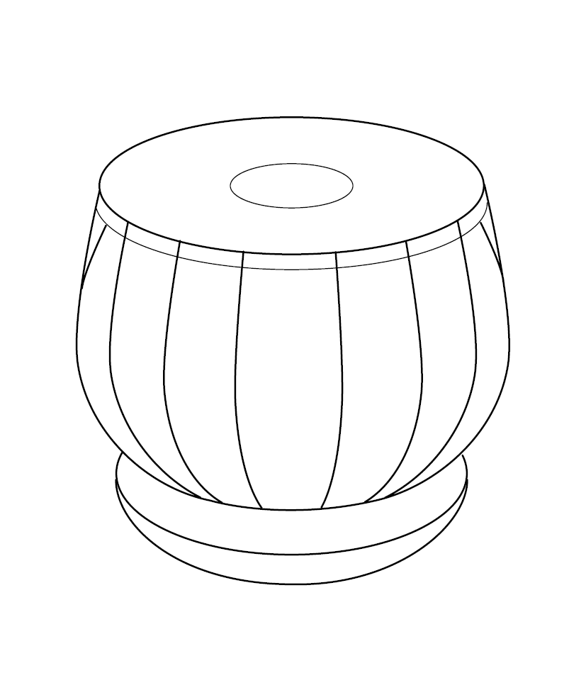 Tabla Coloring Pages Sketch Kids Colouring Kidsfront Instruments Indian tabla-coloring-pages-sketch-kids-colouring-kidsfront-instruments-indian