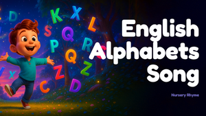 English Alphabet Song - Nursery Rhymes by Monkey Pen