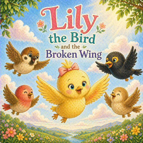 LILY THE BIRD AND THE BROKEN WING | Free Children Book from Monkey Pen