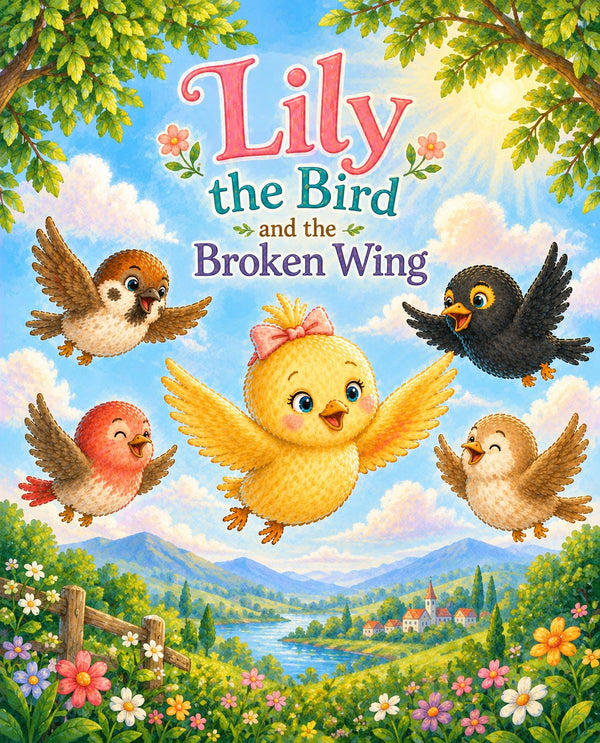 LILY THE BIRD AND THE BROKEN WING | Free Children Book from Monkey Pen