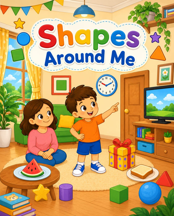 SHAPES AROUND ME | Free Children Book from Monkey Pen