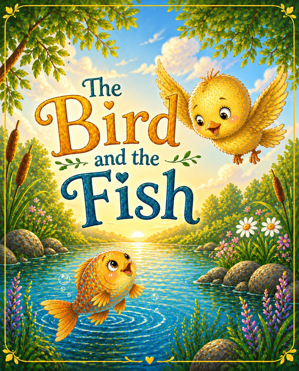 THE BIRD AND THE FISH | Free Children Book from Monkey Pen