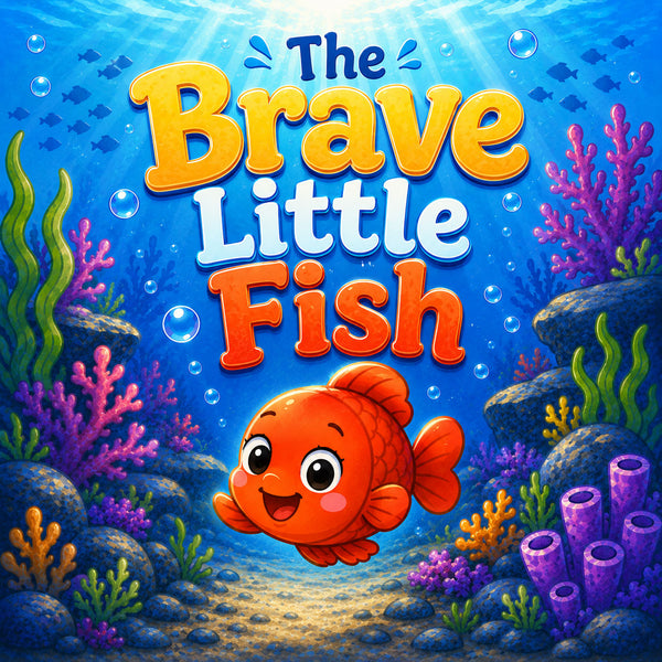 THE BRAVE LITTLE FISH | Free Children Book from Monkey Pen