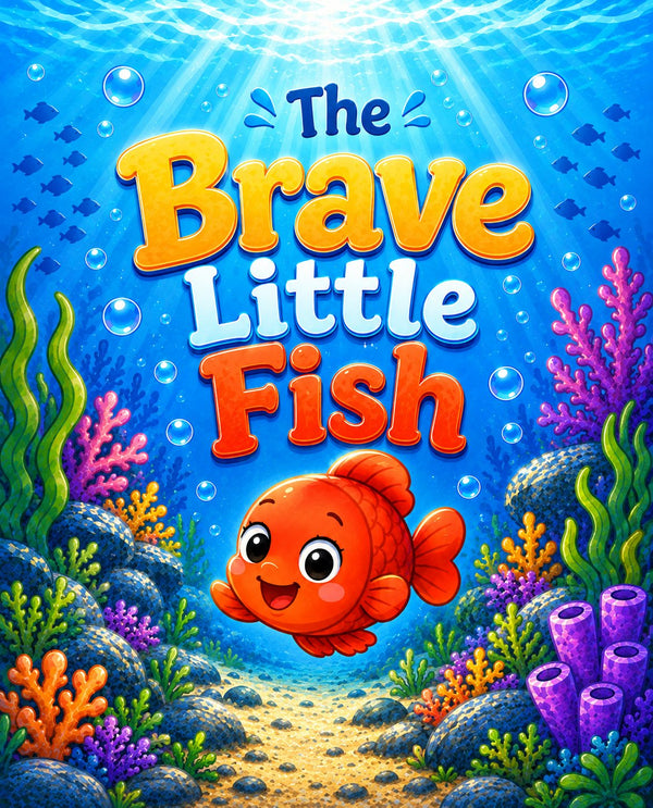 THE BRAVE LITTLE FISH | Free Children Book from Monkey Pen