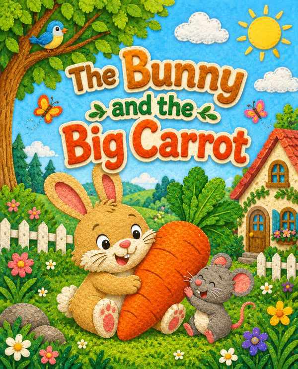 THE BUNNY AND THE BIG CARROT | Free Children Book from Monkey Pen