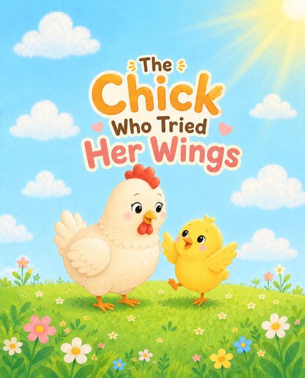 THE CHICK WHO TRIED HER WINGS | Free Children Book from Monkey Pen