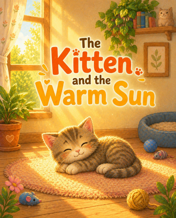 THE KITTEN AND THE WARM SUN | Free Children Book from Monkey Pen