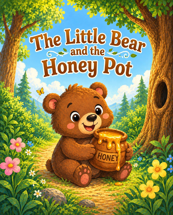 THE LITTLE BEAR AND THE HONEY POT | Free Children Book from Monkey Pen