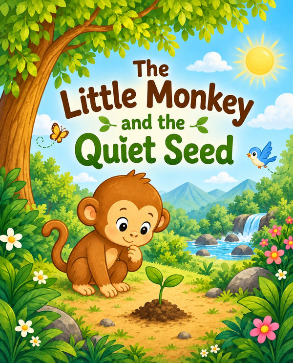 THE LITTLE MONKEY AND THE QUIET SEED | Free Children Book