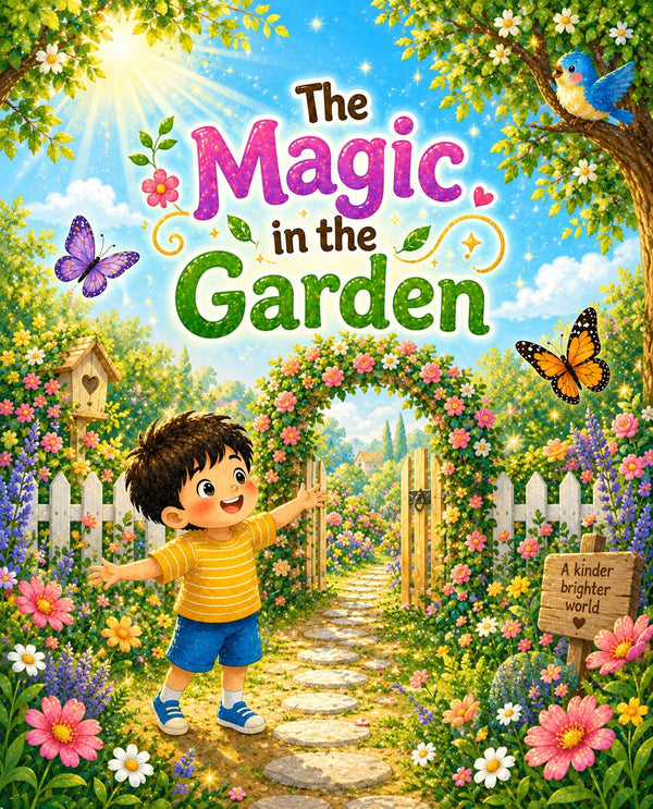THE MAGIC IN THE GARDEN | Free Children Book from Monkey Pen