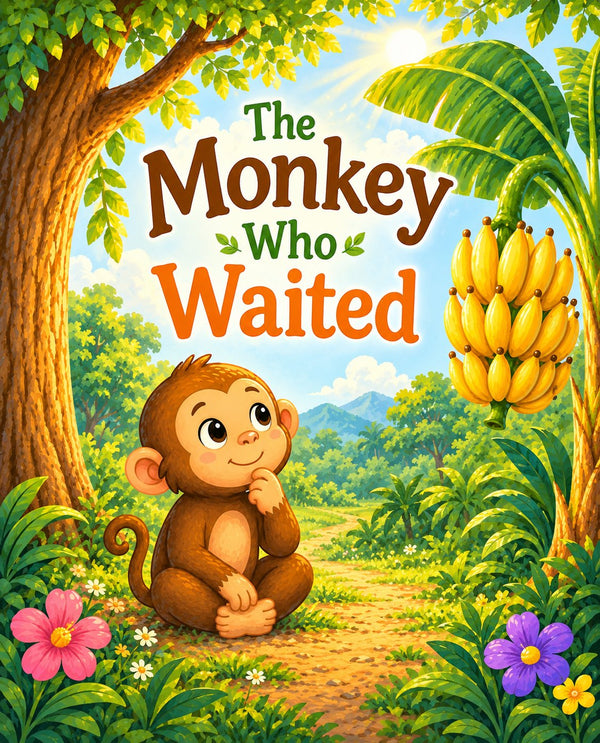THE MONKEY WHO WAITED | Free Children Book from Monkey Pen