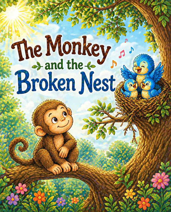 THE MONKEY AND THE BROKEN NEST | Free Children Book from Monkey Pen
