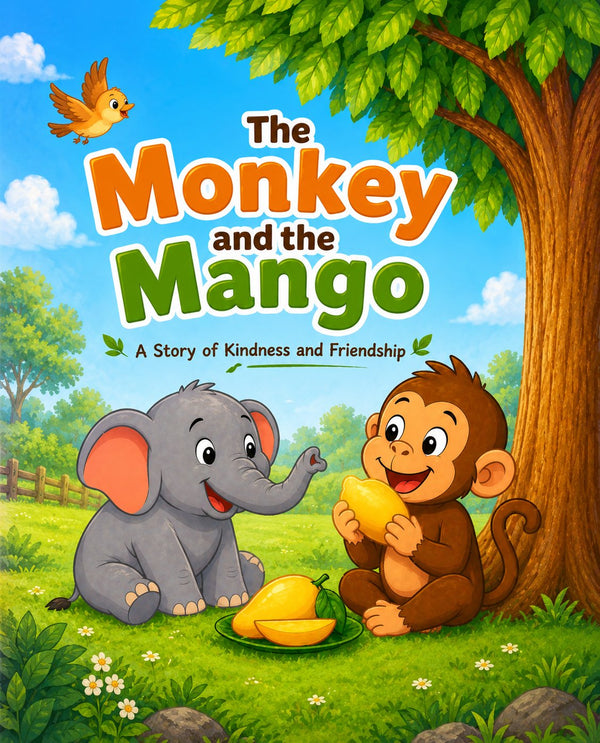 THE MONKEY AND THE MANGO | Free Children Book from Monkey Pen