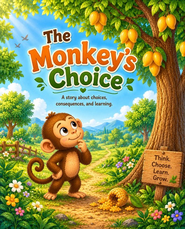 THE MONKEY'S CHOICE | Free Children Book from Monkey Pen