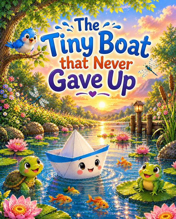 THE TINY BOAT THAT NEVER GAVE UP | Free Children Book from Monkey Pen