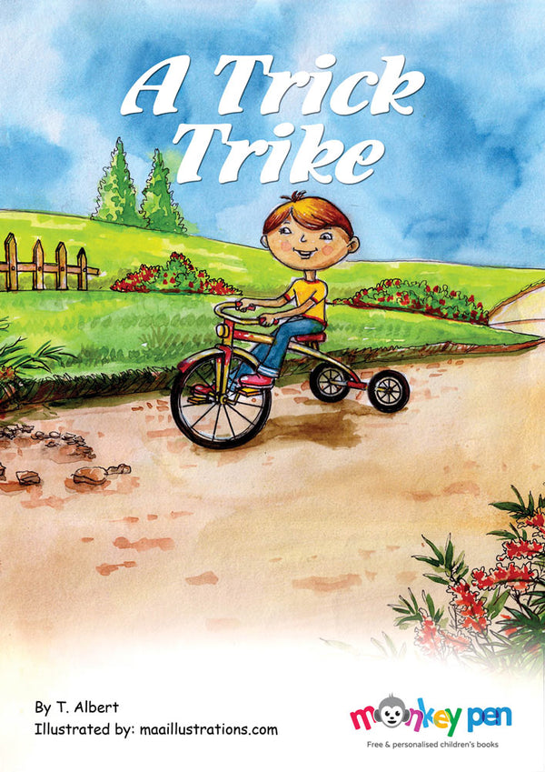 A Trick Trike - Free Children's Story book Coverpage