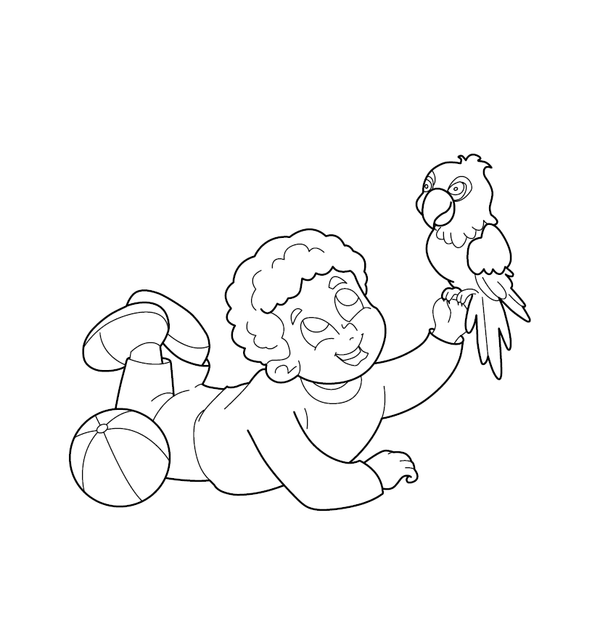 Downloadable Children’s Coloring Book