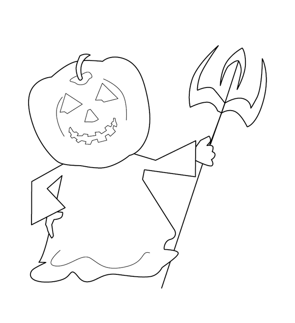 Halloween Coloring Picture coloring page – fun and educational printable for children