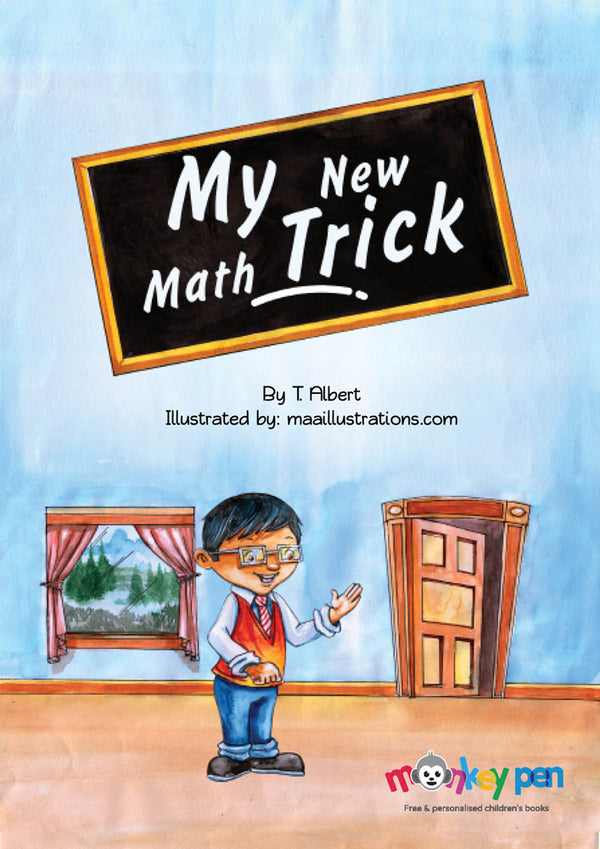 My New Math Trick - Free Children's Story book Coverpage