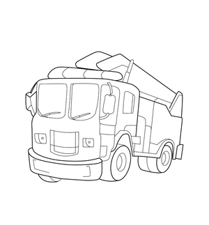 Truck Coloring page – transportation-themed printable for kids