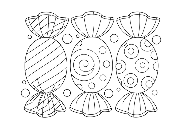 Birthday Party Coloring Book – PDF