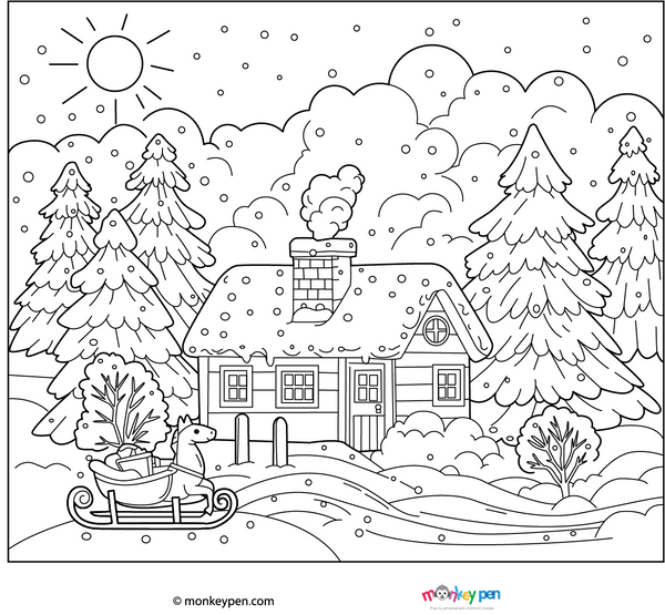 Weather Coloring Book