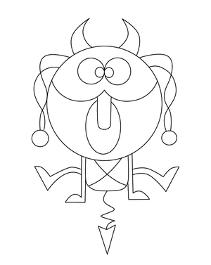 Free Fiction  coloring page – fun and educational printable for children