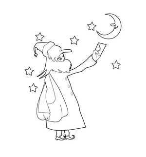 Santa Claus Coloring Image coloring page – fun and educational printable for children