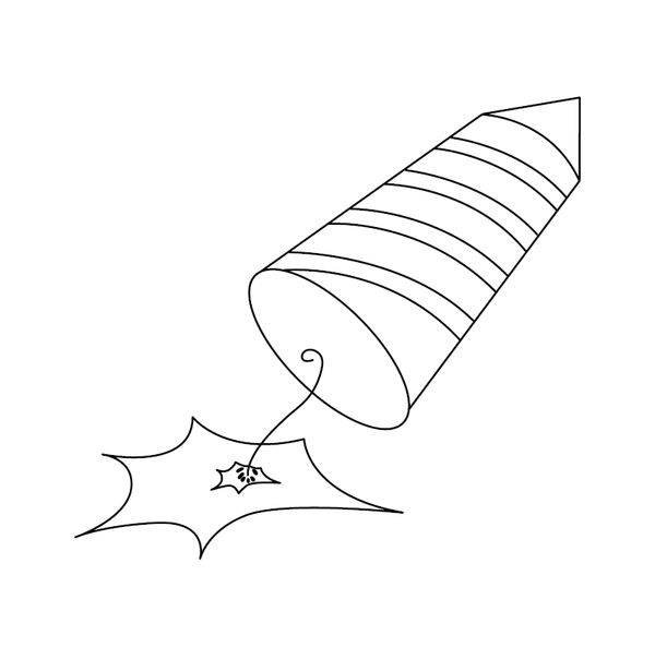 Free Fire Cracker coloring page – fun and educational printable for children