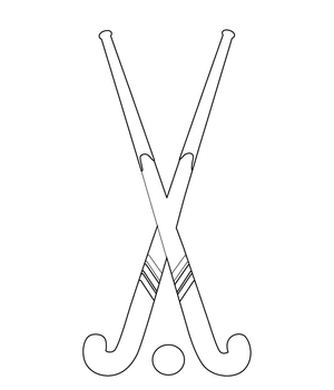 Hockey Coloring page – fun and educational printable for children