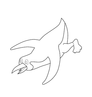 Penguin Coloring Picture