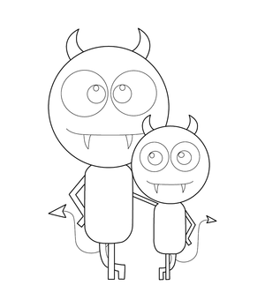 Free Fiction  coloring page – fun and educational printable for children