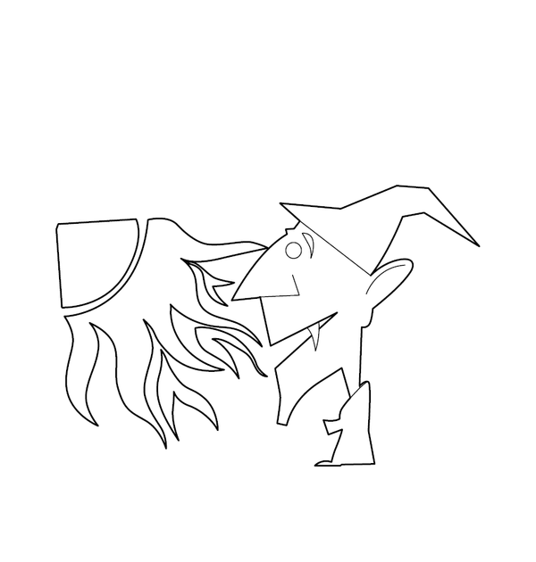 Halloween coloring page – fun and educational printable for children