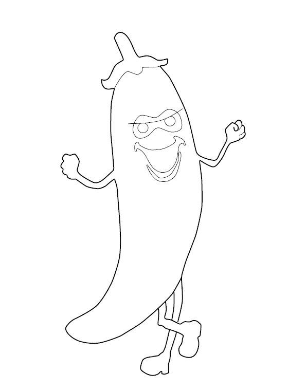 Chilli Coloring Image