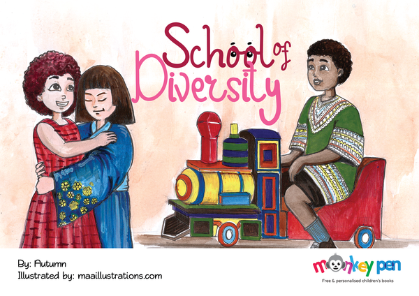 School Of Diversity - Free Children's Story book Coverpage
