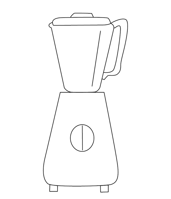 Blender Coloring page – fun and educational printable for children