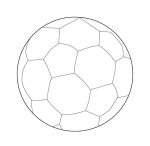 Football Soccer coloring page – fun and educational printable for children