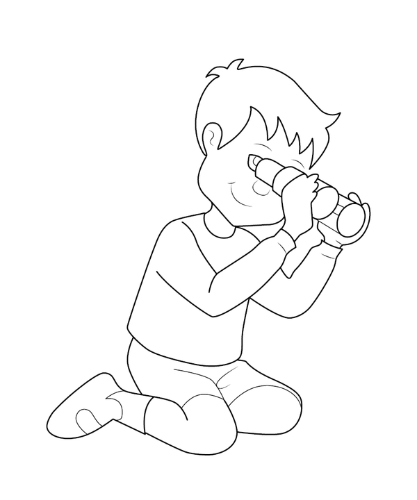 Children  coloring page – fun and educational printable for children