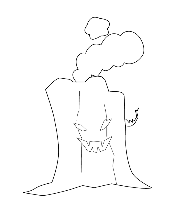 Halloween coloring page – fun and educational printable for children