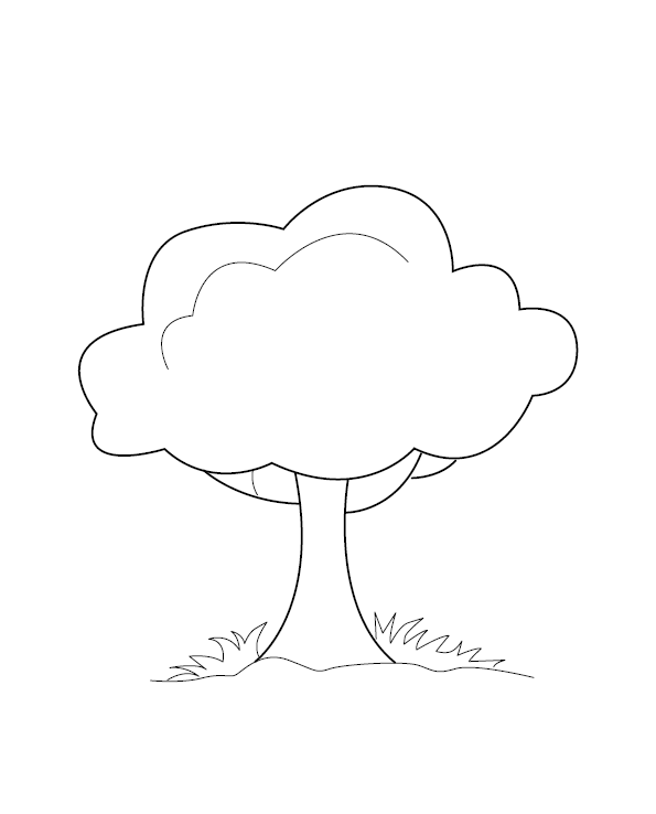 Tree Coloring Image
