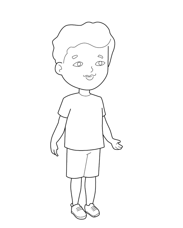 Children  coloring page – fun and educational printable for children