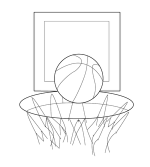 Basketball Coloring page – fun and educational printable for children