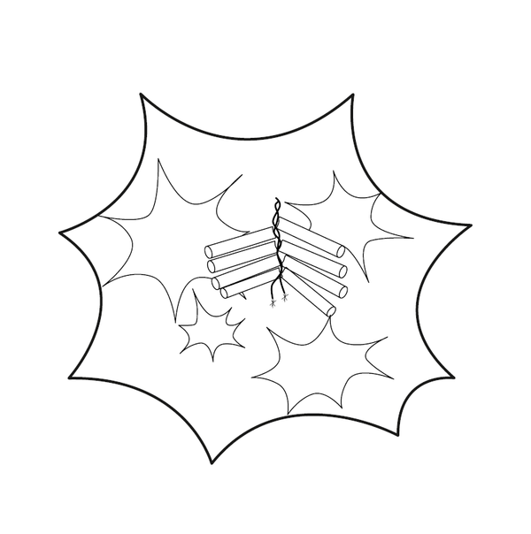 Free Fire Cracker coloring page – fun and educational printable for children