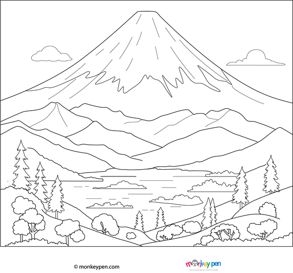 Japan Coloring Book – Printable PDF