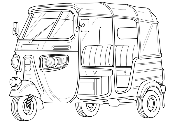India Coloring Book – Instant Download