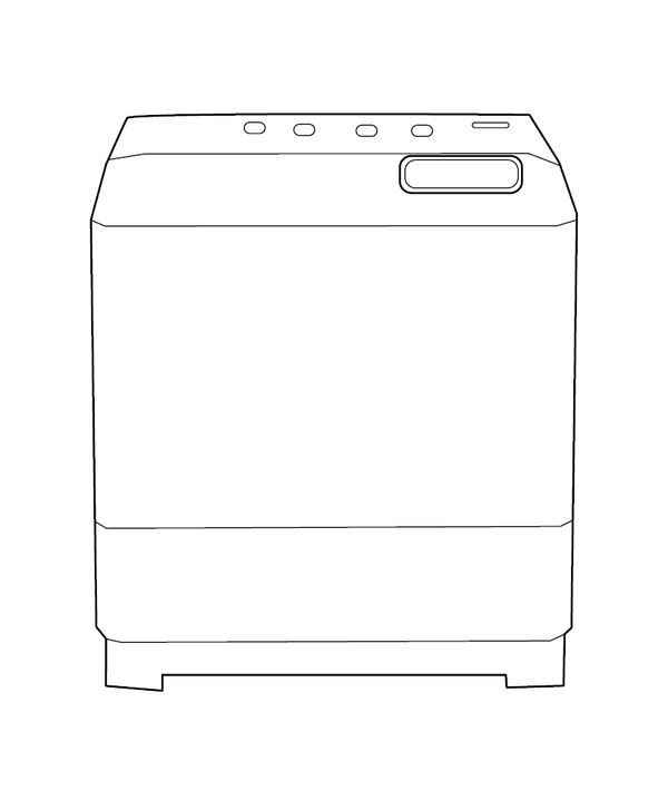 Washing Machine Coloring page – fun and educational printable for children