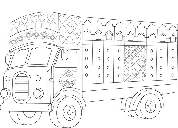 Free Rajasthan Coloring Book