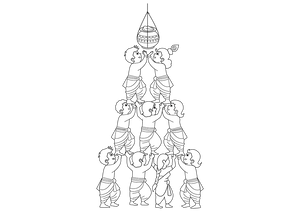 Janmashtami coloring page – fun and educational printable for children