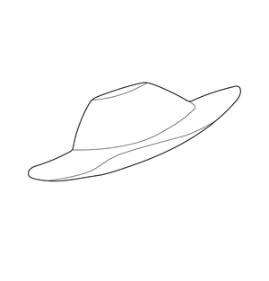 Hat Coloring page – fun and educational printable for children