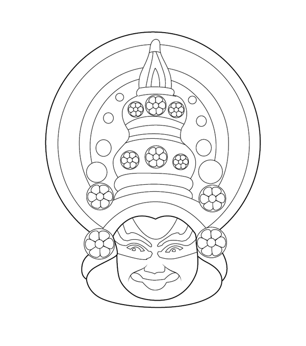 Hindu Coloring Book – Print at Home